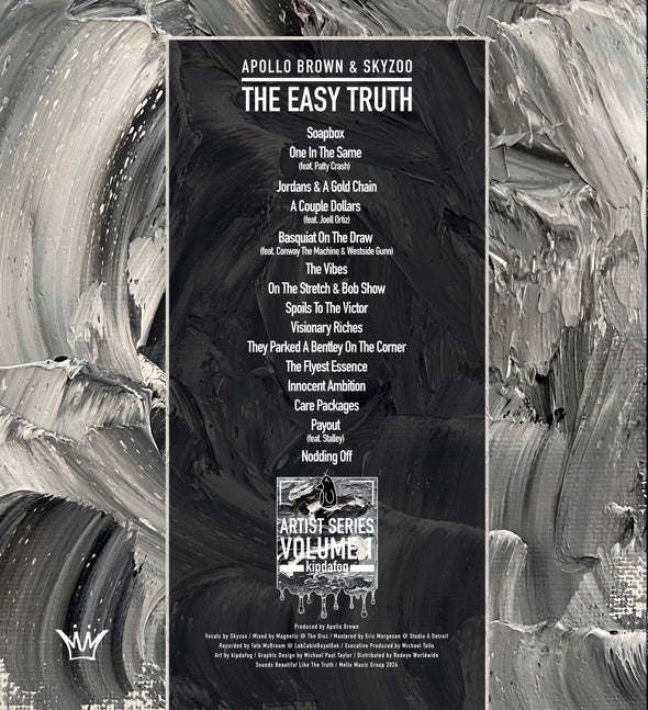 Apollo Brown & Skyzoo - The Easy Truth (Artist Series LP)