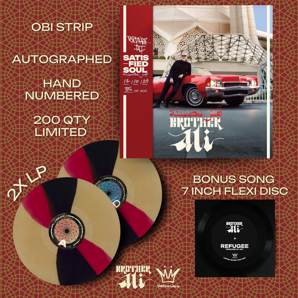 Brother Ali - Satisfied Soul (2xLP Autograph)