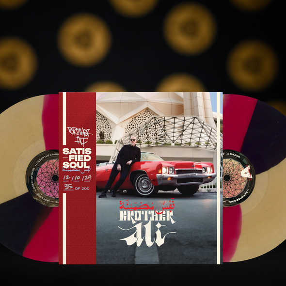 Brother Ali - Satisfied Soul (2xLP Autograph)