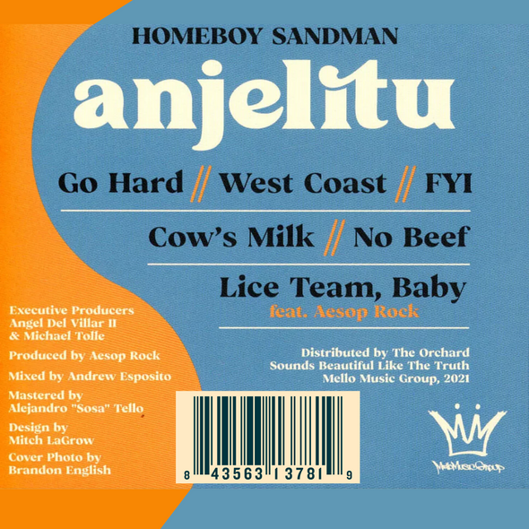 Homeboy Sandman - Anjelitu (LP)