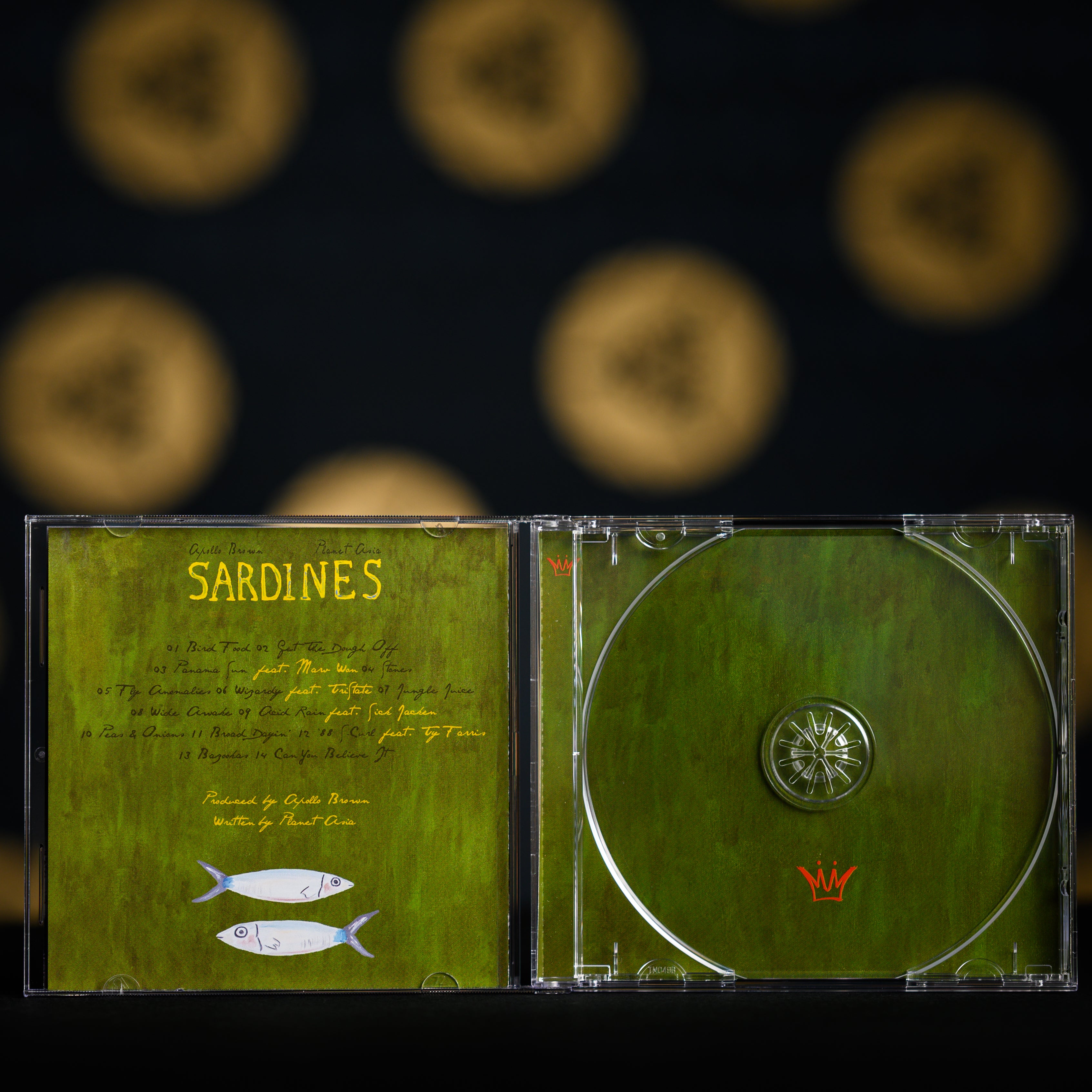 Apollo Brown & Planet Asia - Sardines (CD) – Mello Music Group