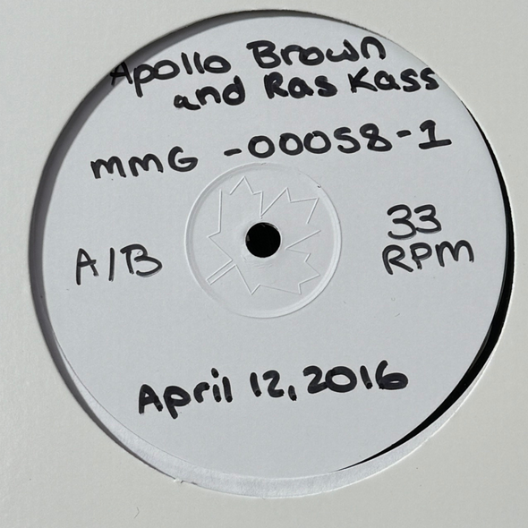 Apollo Brown & Ras Kass - Blasphemy (Test Press LP)
