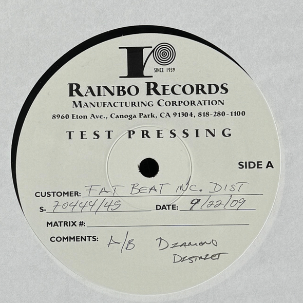 Diamond District (Oddisee) - In the Ruff (Test Press LP)