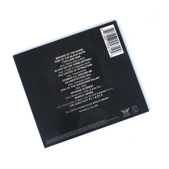 Ghostface Killah & Apollo Brown - "The Brown Tape" (CD)