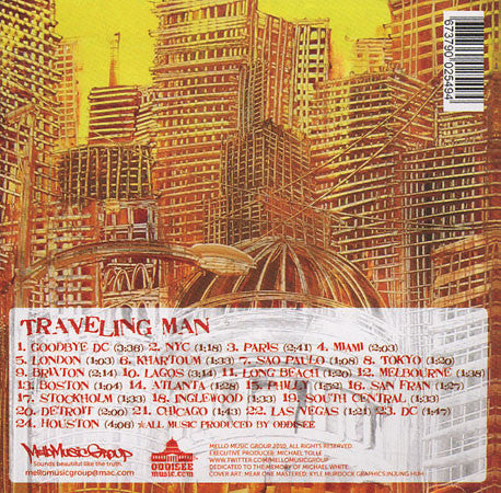 Oddisee - Traveling Man (LP - SIGNED)