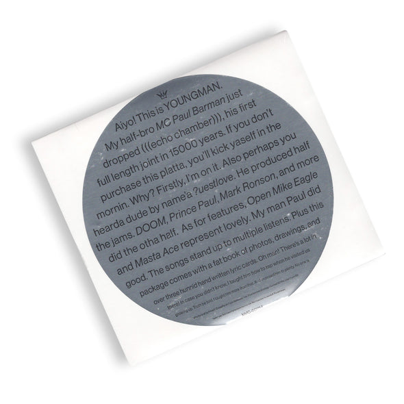 MC Paul Barman - (((echo chamber))) (CD)