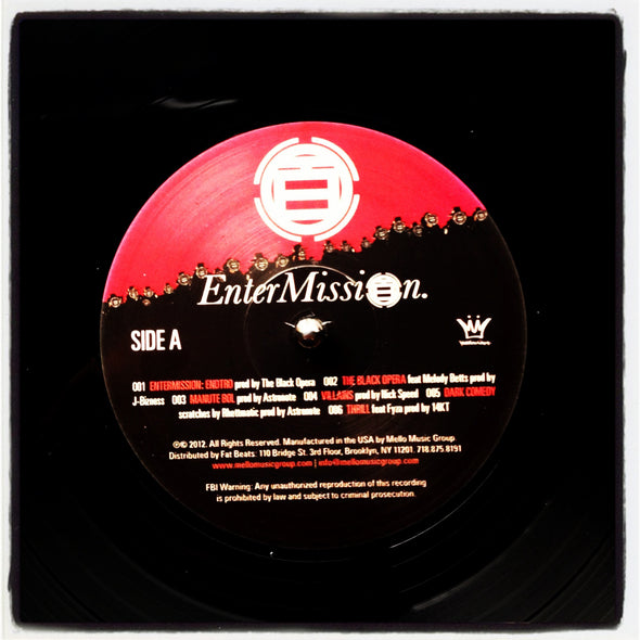 The Black Opera - EnterMission. (LP)